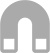 Icon showing a magnetic bag closure type
